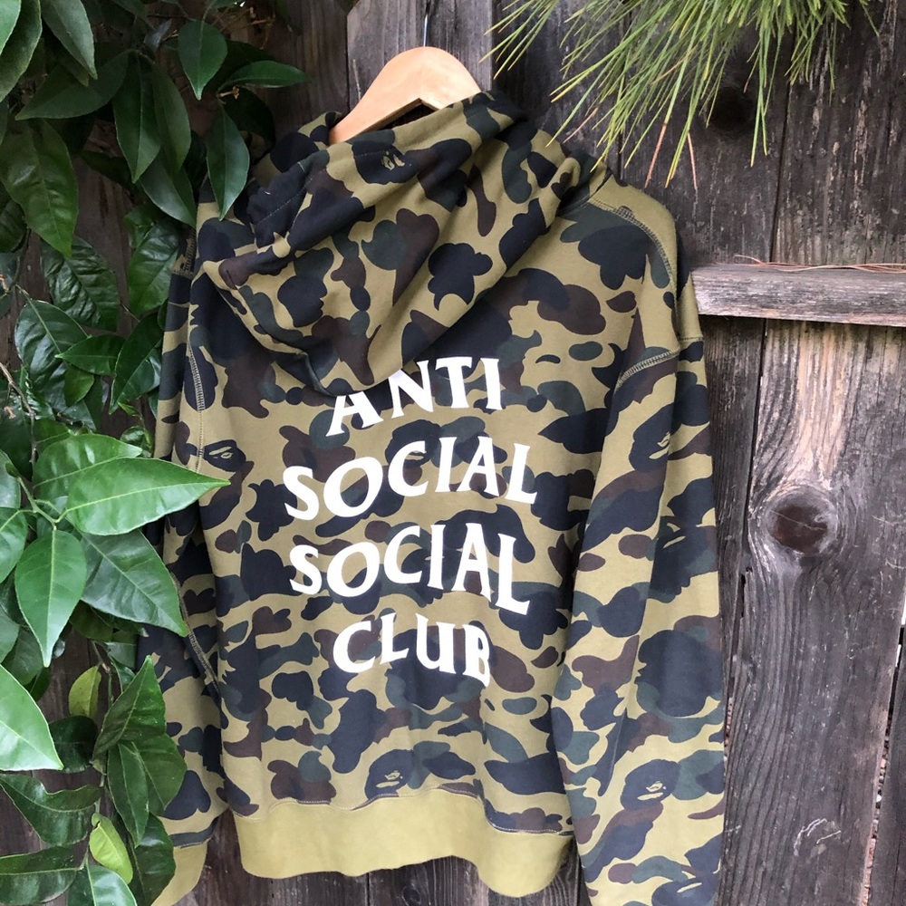 🦍🦍 Bape X Anti Social Social Club Hoodie - Picture 6 of 6